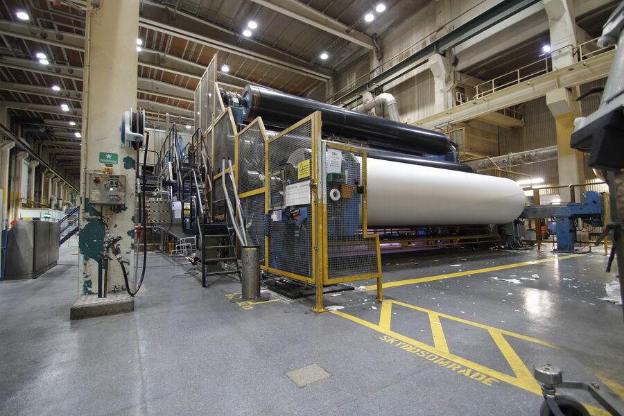 Dryer section of a paper machine